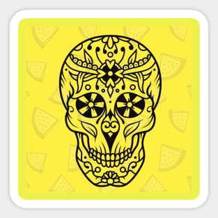 sugar skull Sticker